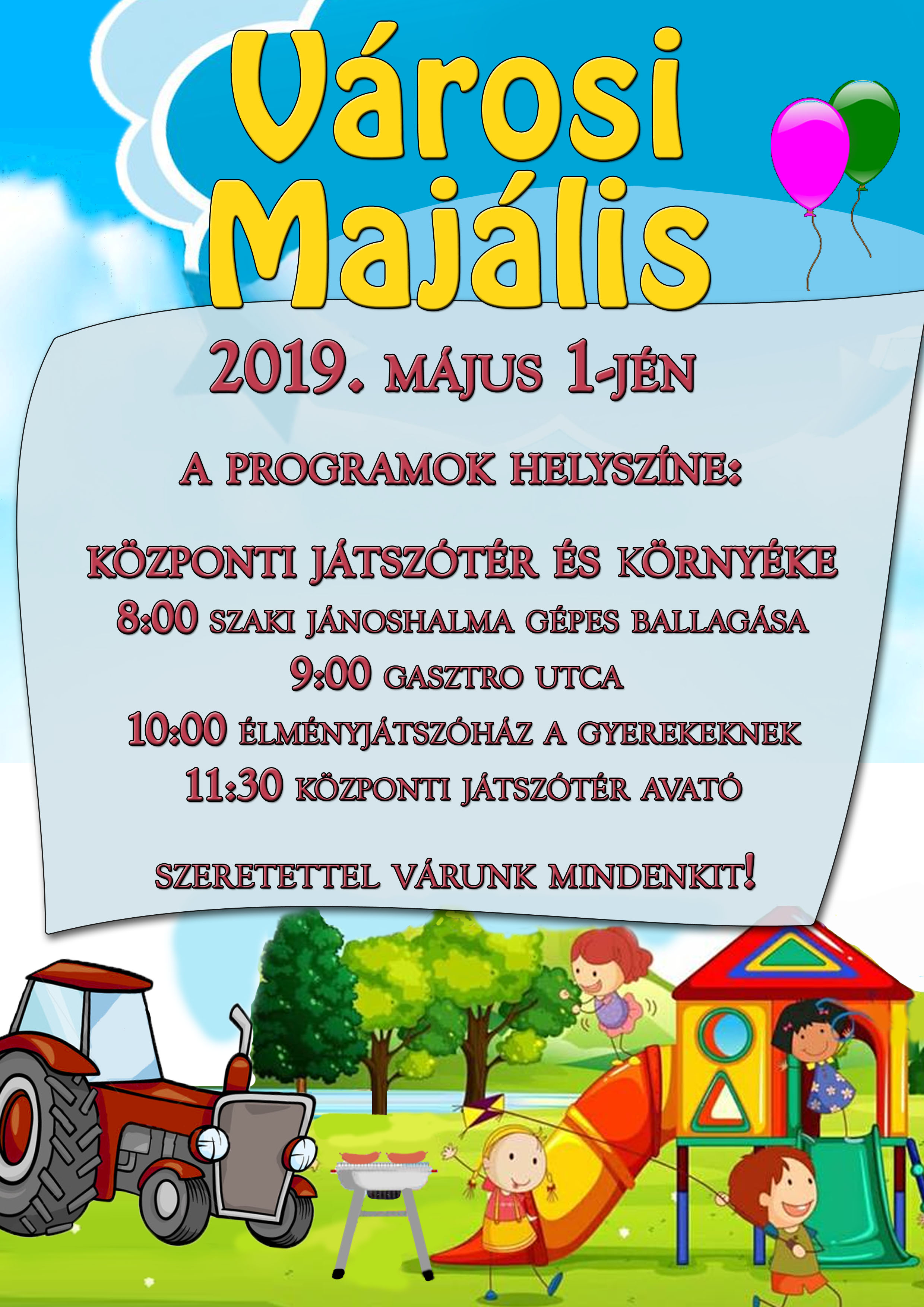 Majális 2019.